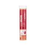 OLVEL dzelzs putojošās tabletes IRON, 20 putojošo tablešu