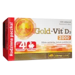 Olimp Labs Gold - Vit D3 2000IU, 120 tabletes