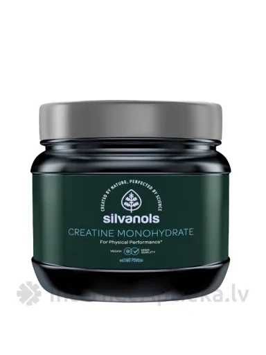 Silvanols CREATINE MONOHYDRATE pulveris, 300 g
