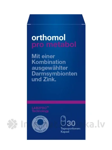 Orthomol pro Metabol, 30 kapsulas