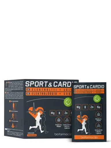 BIOFARMACIJA MAGNIJS+KĀLIJS Sport & Cardio pulveris N14