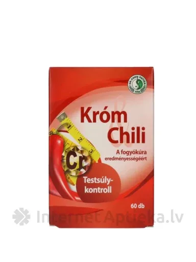 Hroms+Čili ķermeņa svara kontrolei, 60 gb.