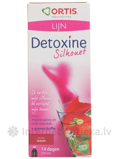 Ortis Methoddraine Detox Slim ar ķiršu garšu, 250 ml