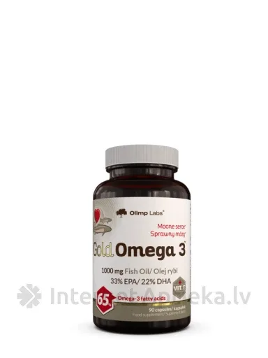 OLIMP LABS Gold Omega-3 1001 kapsulas, 90 gab.