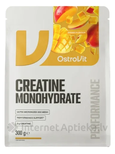OstroVit Creatine Monohydrate (natural) pulveris, 300 g