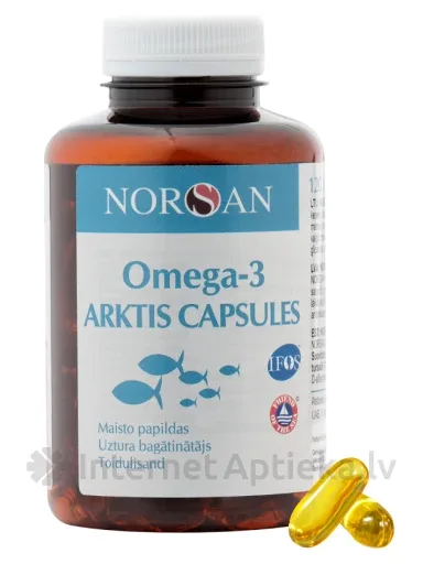 NORSAN OMEGA-3 ARKTIS, 120 kapsulas