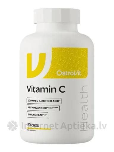 OstroVit Vitamin C 1000 mg kapsulas, 120 gb.