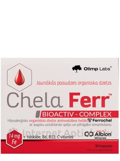 Olimp Labs Chela-Ferr Bioactiv-Complex, 30 kapsulas