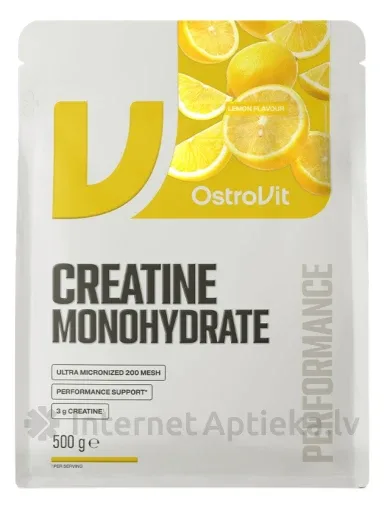 OstroVit Creatine Monohydrate Pulveris (lemon, sport blue), 500 g