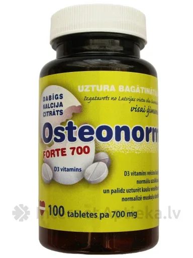 Osteonorm Forte 700 mg, 100 tabletes