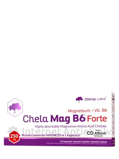 OLIMP LABS Chela-Mag B6 Forte kapsulas, 60 gab.