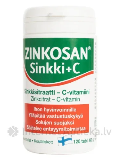 Zinkosan, 120 tabletes