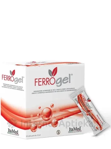 FERROgel želejas formā, 30*10 ml