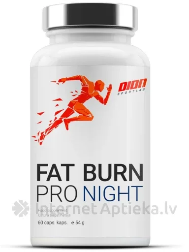 Dion Sportlab fat burn pro night, 60 kapsulas