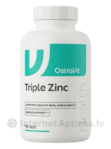 OstroVit Triple Zinc kapsulas, 90 gb.