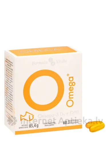 Formula Vitale Omega+Q10, 60 kapsulas