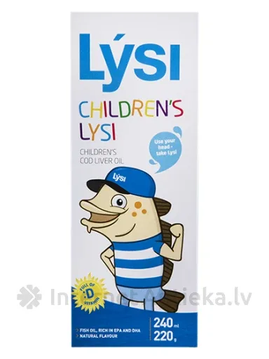 LYSI Childrens mencu aknu eļļa, 240 ml