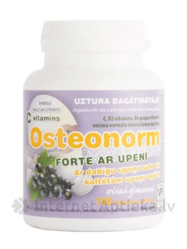 Osteonorm Forte 700 mg - upeņu, 100 tabletes