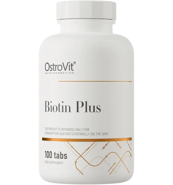OSTROVIT Biotin Plus tabletes, 100 gab.