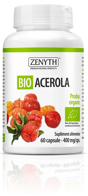 ZENYTH Bio Acerola kapsulas, 60 gab.