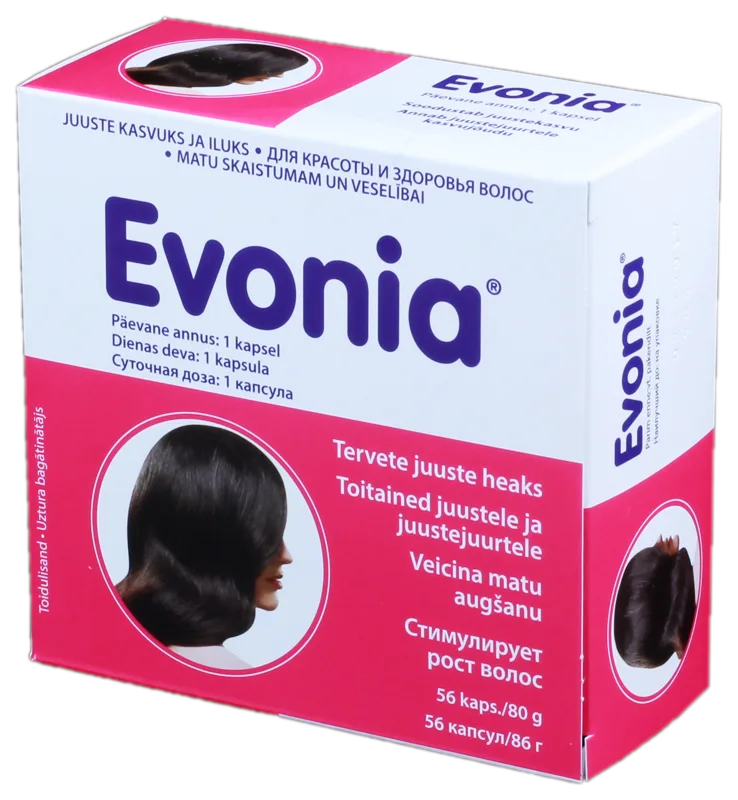 EVONIA kapsulas, 56 gab.