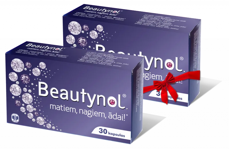 BEAUTYNOL (1+1) kapsulas, 30 gab.
