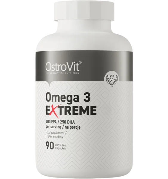 OSTROVIT Omega 3 Extreme kapsulas, 90 gab.