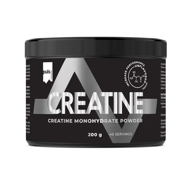 PULS NUTRITION Creatine unflavoured pulveris, 200 g