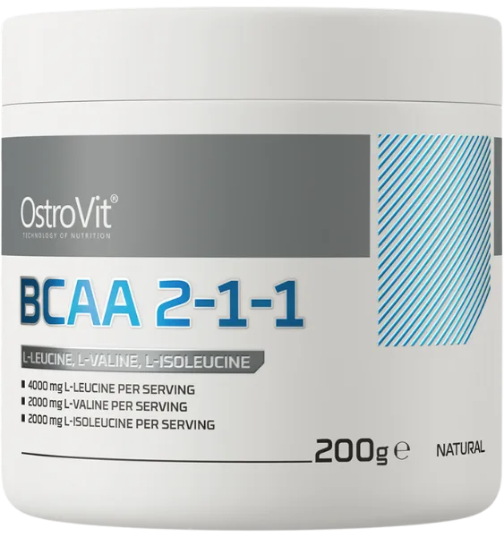 OSTROVIT BCAA 2-1-1 Natural pulveris, 200 g