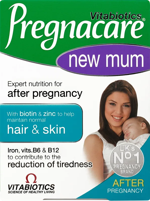PREGNACARE New Mum tabletes, 56 gab.