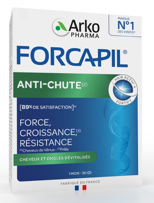 FORCAPIL Anti-Chute tabletes, 30 gab.