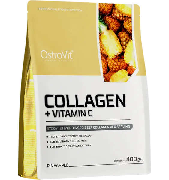 OSTROVIT Collagen + Vitamin C Pineapple pulveris, 400 g