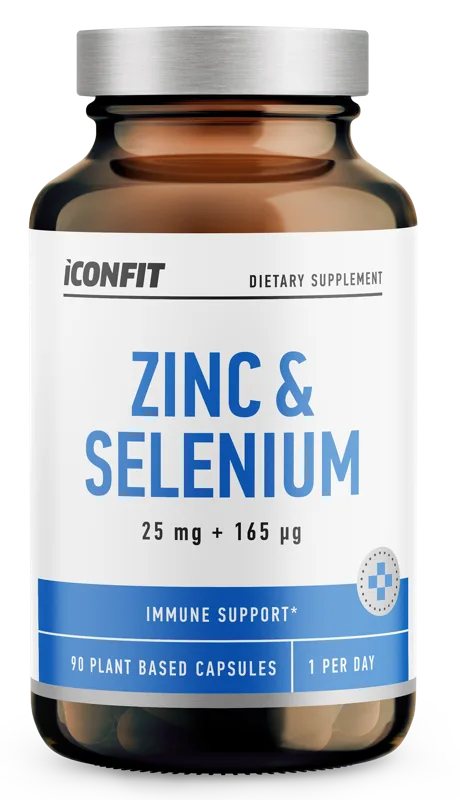 ICONFIT Zinc & Selenium, 90 kapsulas