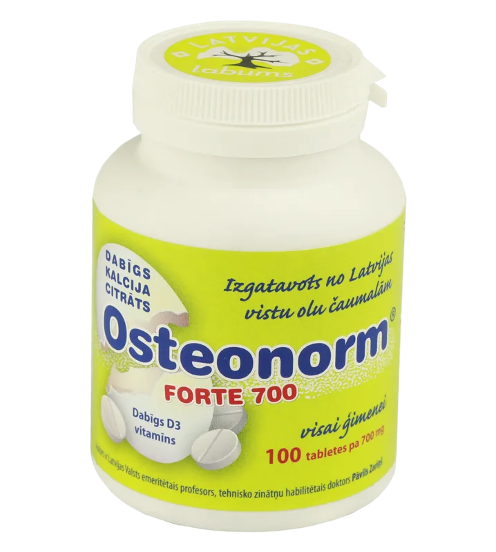 OSTEONORM FORTE 700mg, 100 tabletes
