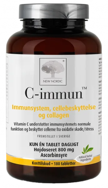 NEW NORDIC C-Immun tabletes, 180 gab.
