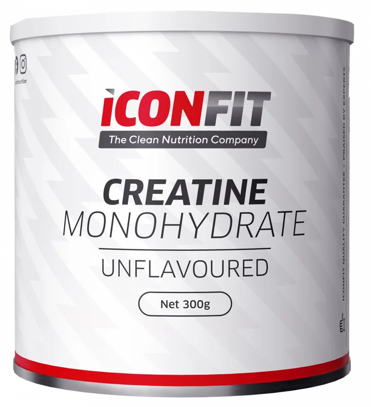 ICONFIT Mikronizēts Kreatīna Monohidrāta pulveris, 300 g