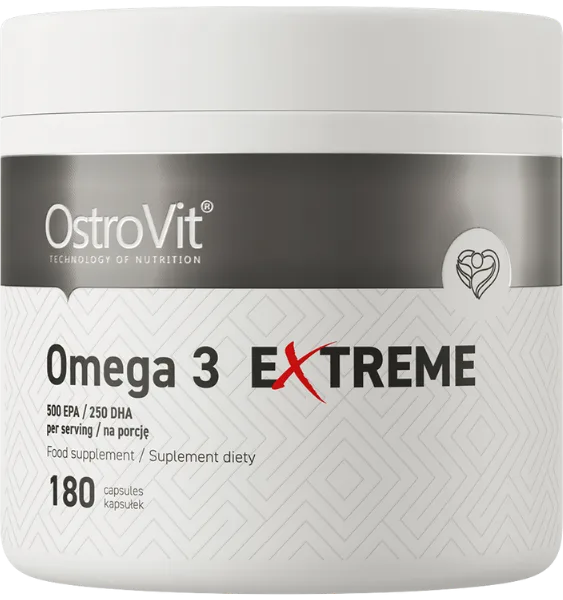 OSTROVIT Omega 3 Extreme kapsulas, 180 gab.