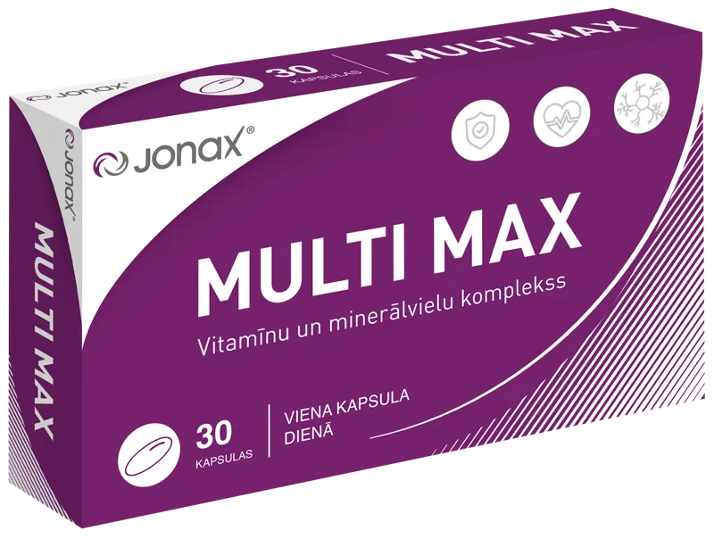 JONAX Multi Max kapsulas, 30 gab.