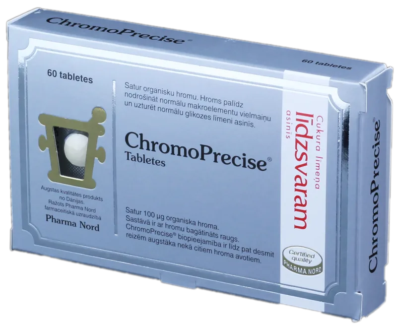 CHROMOPRECISE tabletes, 60 gab.