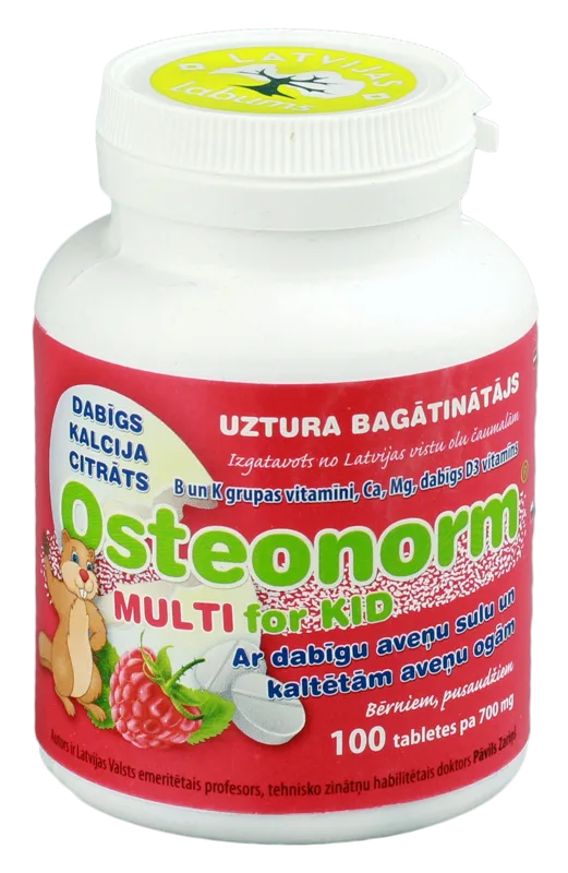 OSTEONORM MULTI for KID 700mg, 100 tabletes