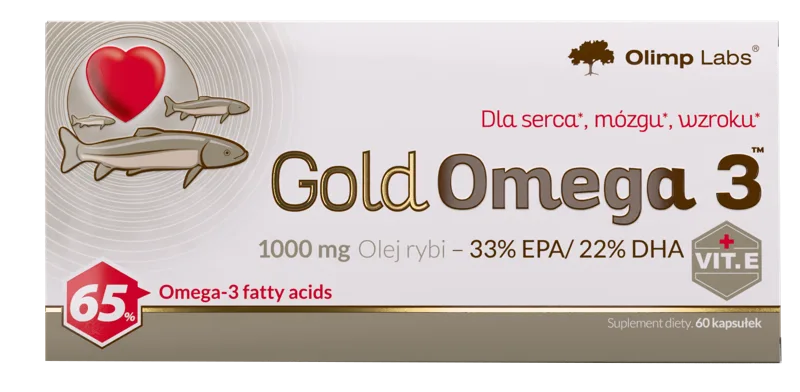 OLIMP LABS Gold Omega 3 kapsulas, 60 gab.